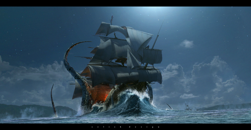 Illustration for article titled RELEASE THE KRAKEN